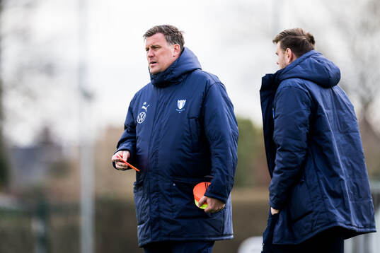 Malmö FFs tränare Kim Björkegren och