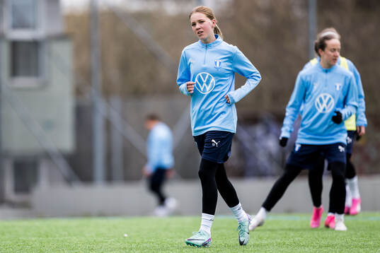 Malmö FFs Tilde Wahlgren