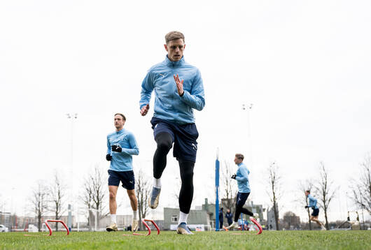 Malmö FFs Erik Botheim och Søren Rieks