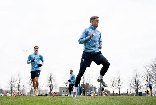 Malmö FFs Erik Botheim och Søren Rieks