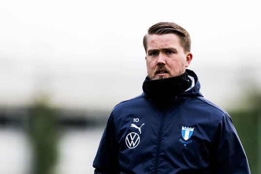 Malmö FFs assisterande tränare Theodor Olsson