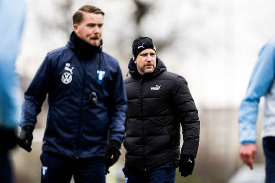 Malmö FFs assisterande tränare Theodor Olsson och
