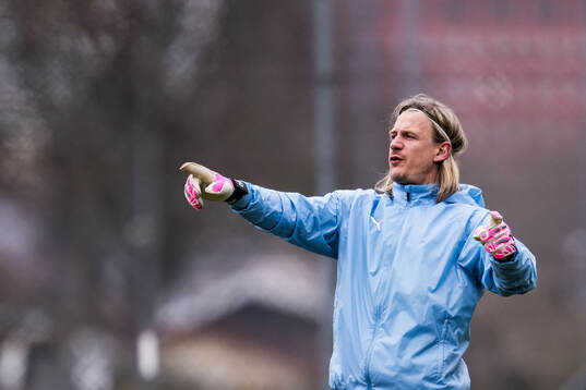 Malmö FFs målvakt Johan Dahlin