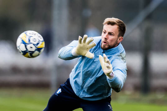 Malmö FFs målvakt Ricardo Friedrich