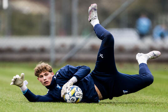 Malmö FFs målvakt William Nieroth Lundgren