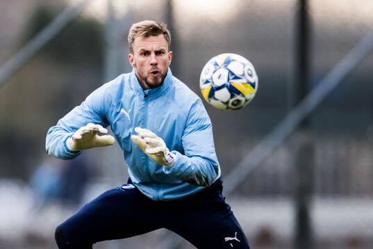 Malmö FFs målvakt Ricardo Friedrich