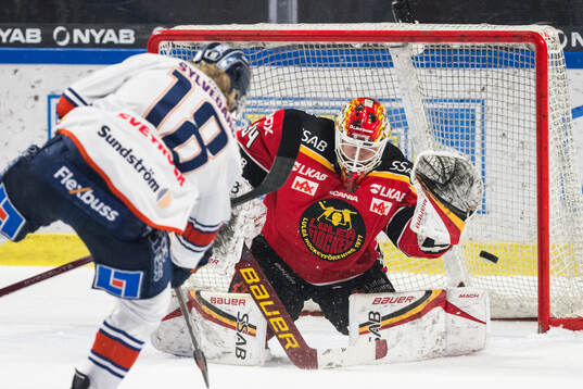 Luleås målvakt Joel Lassinantti