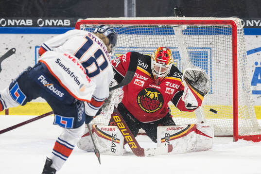 Luleås målvakt Joel Lassinantti