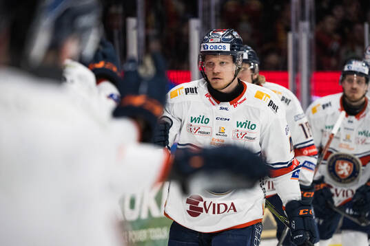 Växjös Ludvig Nilsson jublar