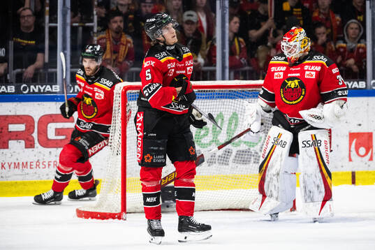 Luleås Marcus Hardegård deppar
