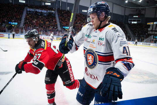 Luleås Linus Omark och Växjös Ludvig Nilsson