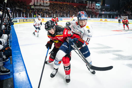 Luleås Pontus Andreasson och Växjös Kalle Kossila