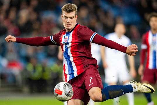 Alexander Sørloth of Norway