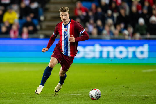 Alexander Sørloth of Norway