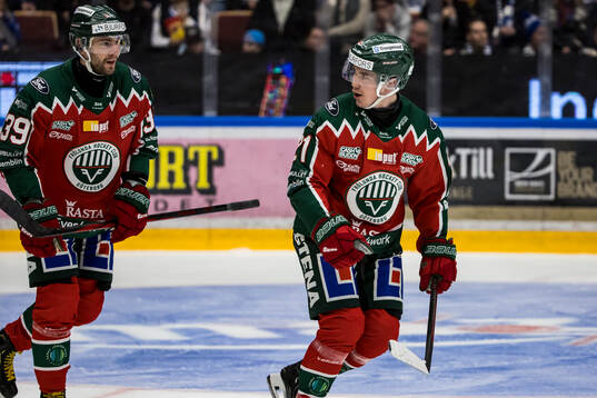 Frölundas Jere Innala jubel 0-1