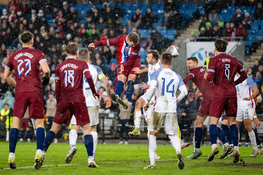 Alexander Sørloth of Norway
