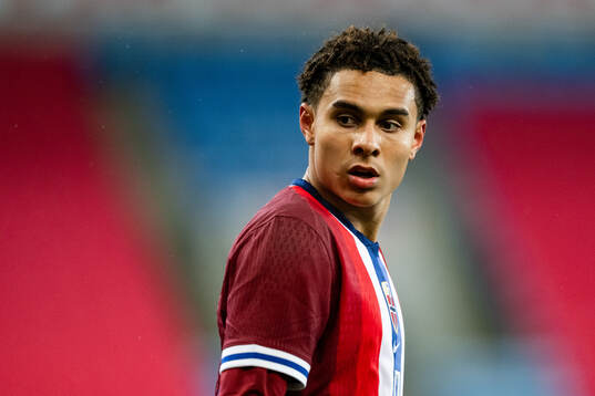 Antonio Nusa of Norway