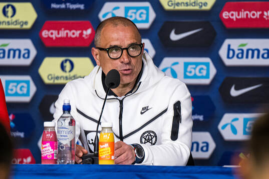 Francesco Calzona, head coach of Slovakia