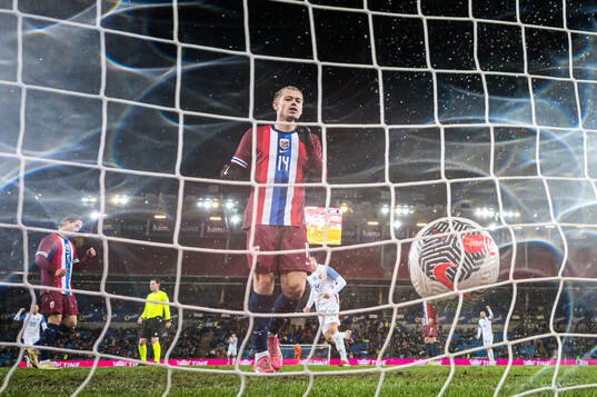 Julian Ryerson of Norway looks dejected