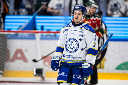 Leksands Marcus Karlberg deppar