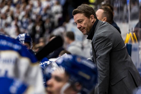 Leksands tränare Charles Berglund
