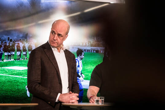 Fredrik Reinfeldt, ordförande i Svenska fotbollförbundet