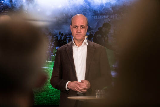 Fredrik Reinfeldt, ordförande i Svenska fotbollförbundet