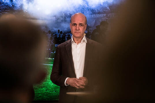 Fredrik Reinfeldt, ordförande i Svenska fotbollförbundet