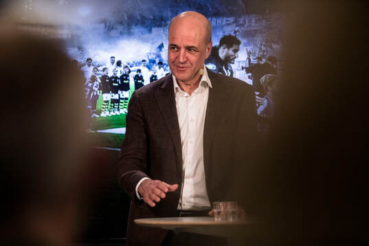 Fredrik Reinfeldt, ordförande i Svenska fotbollförbundet
