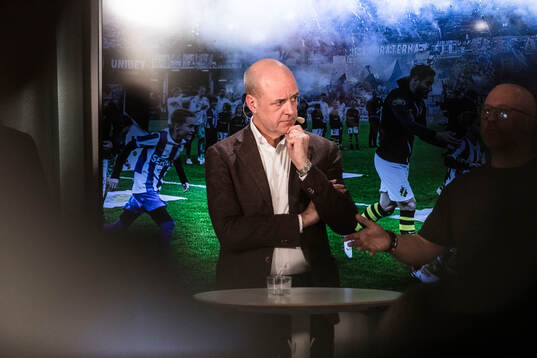 Fredrik Reinfeldt, ordförande i Svenska fotbollförbundet