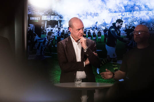 Fredrik Reinfeldt, ordförande i Svenska fotbollförbundet