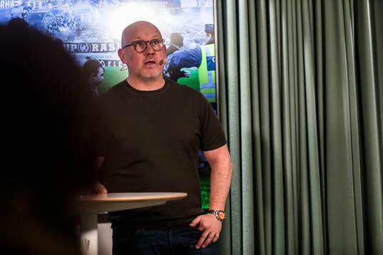 Robert Laul, fotbollskrönikör på Göteborgs-Posten