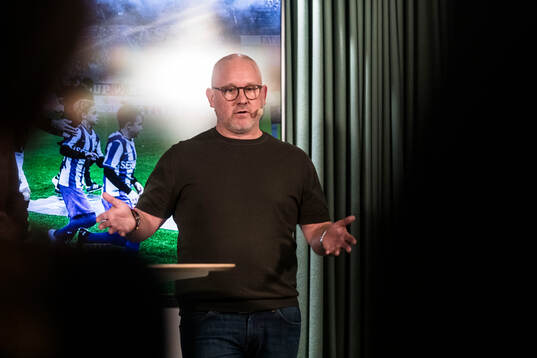 Robert Laul, fotbollskrönikör på Göteborgs-Posten