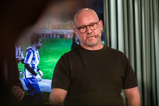 Robert Laul, fotbollskrönikör på Göteborgs-Posten