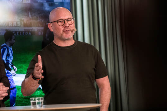 Robert Laul, fotbollskrönikör på Göteborgs-Posten