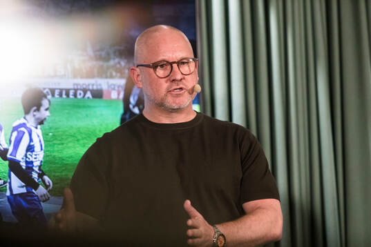 Robert Laul, fotbollskrönikör på Göteborgs-Posten