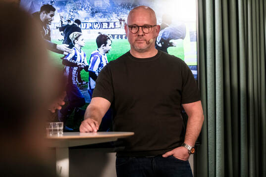 Robert Laul, fotbollskrönikör på Göteborgs-Posten