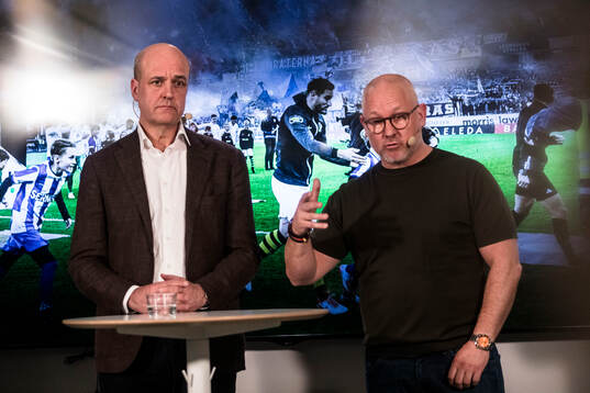 Fredrik Reinfeldt, ordförande i Svenska fotbollförbundet