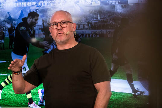 Robert Laul, fotbollskrönikör på Göteborgs-Posten