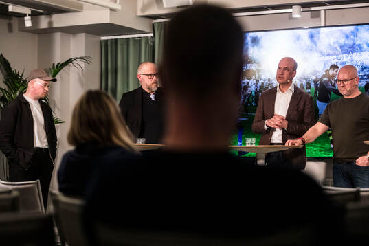 Fredrik Reinfeldt, ordförande i Svenska fotbollförbundet