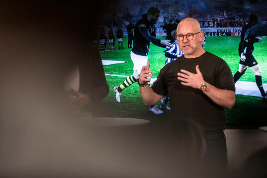 Robert Laul, fotbollskrönikör på Göteborgs-Posten