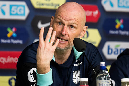 Ståle Solbakken, head coach of Norway