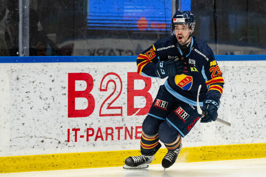 Djurgårdens Axel Andersson jublar