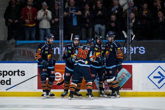 Djurgårdens Marcus Krüger jublar