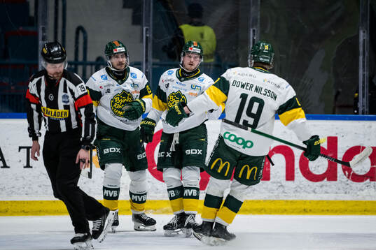 Björklövens Malte Sjögren jublar