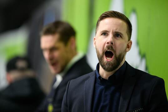 Björklövens huvudtränare Viktor Stråhle