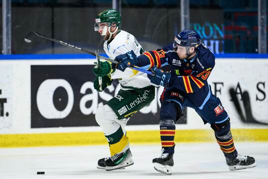 Björklövens Linus Cronholm och Djurgårdens Anton Gradin