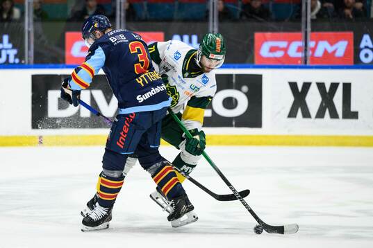 Djurgårdens Alexander Ytterell och Björklövens Gustav