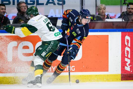 Björklövens Malte Sjögren och Djurgårdens Melvin