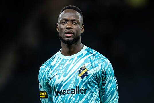 AIKs målvakt Ismael Diawara
